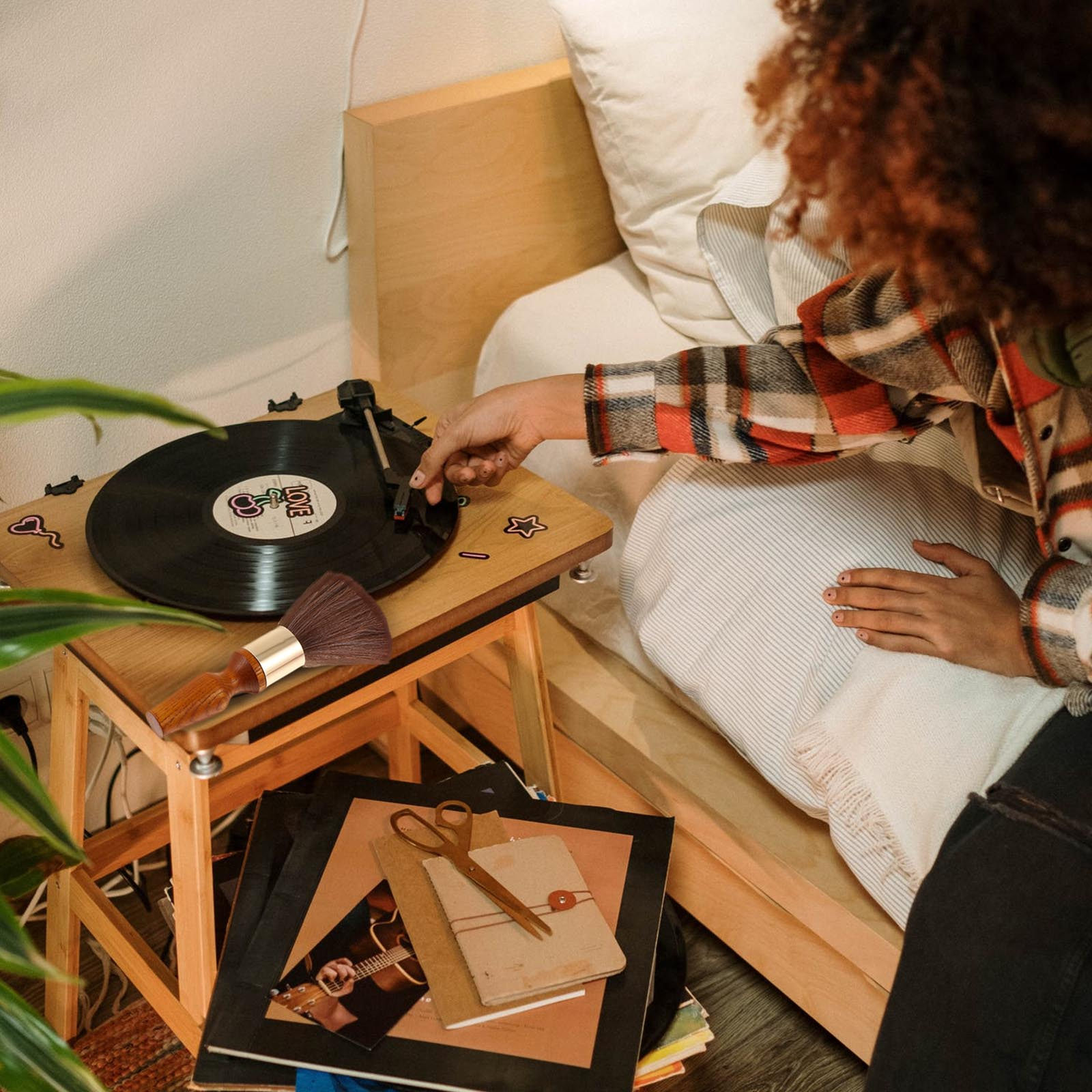 Brosse de nettoyage pour disqu - Vinyl Record Cleaner avis et prix