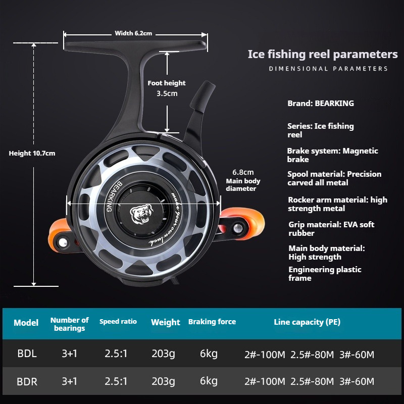 Moulinet de pêche sur glace d' - Developing Tank Reel avis et prix