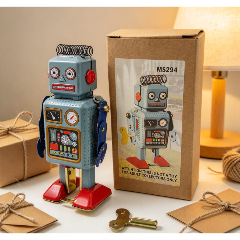 Robot à remontage manuel en ét - Vintage Collectibles Store avis et prix